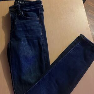 Dark blue American eagle jeans